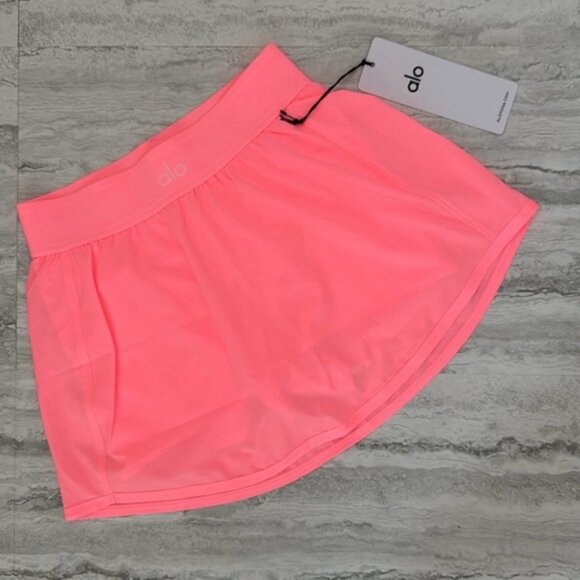 🩷ALO🩷 NEON BUBBLEGUM Match Point Skirt - Picture 4 of 6